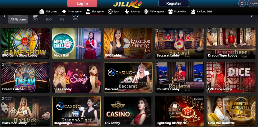 Jiliko747 Live Games